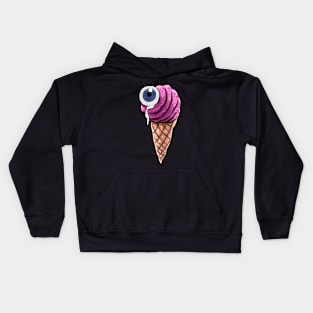 Ice Cream Eye Kids Hoodie